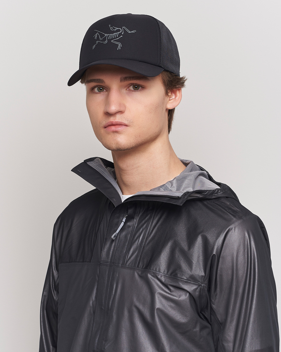 Herre | Assesoarer | Arc'teryx | Bird Trucker Cap Black