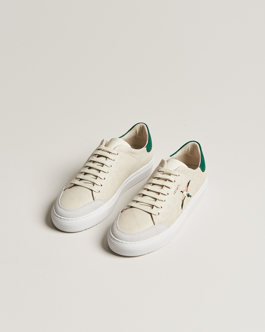 Herre | Axel Arigato Clean 90 Bee Bird Sneaker Cremino/Green | Axel Arigato | Clean 90 Bee Bird Sneaker Cremino/Green