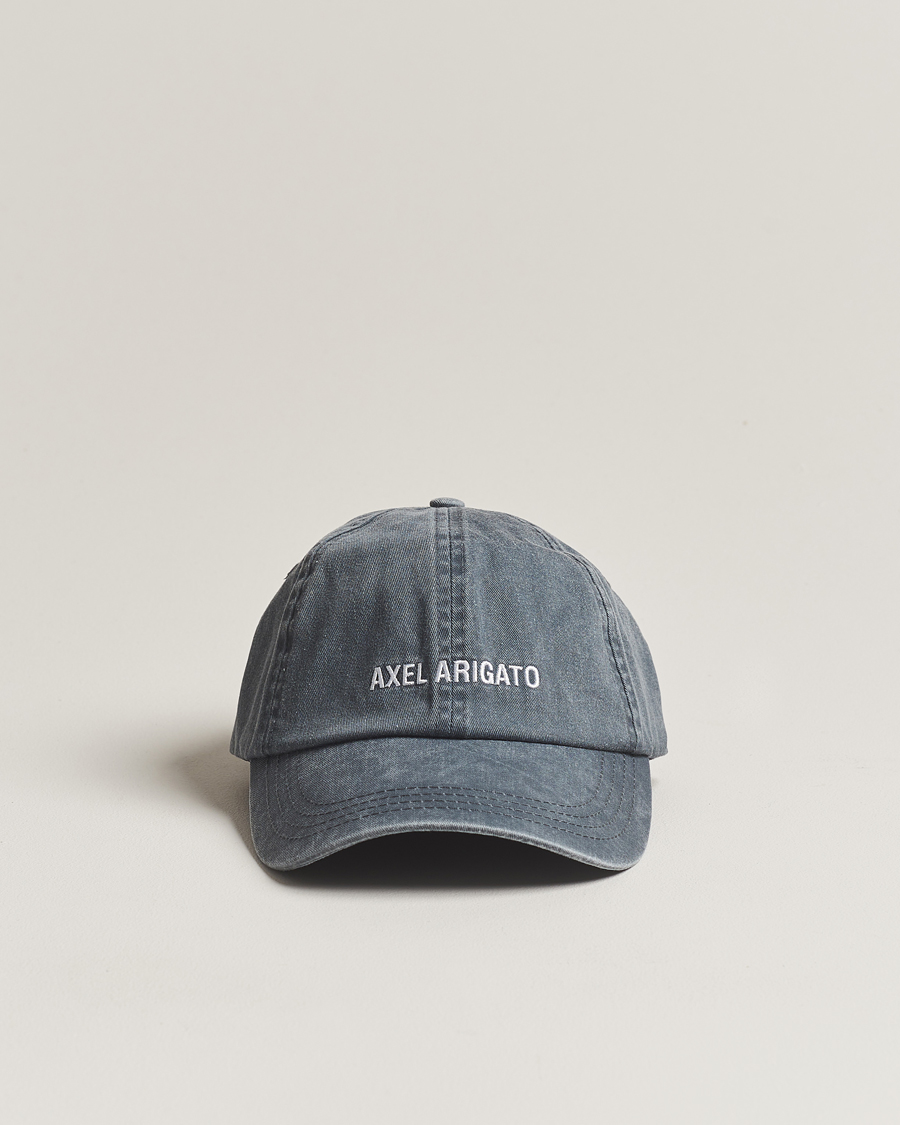 Herre | Axel Arigato AA Logo Cap Washed Grey | Axel Arigato | AA Logo Cap Washed Grey
