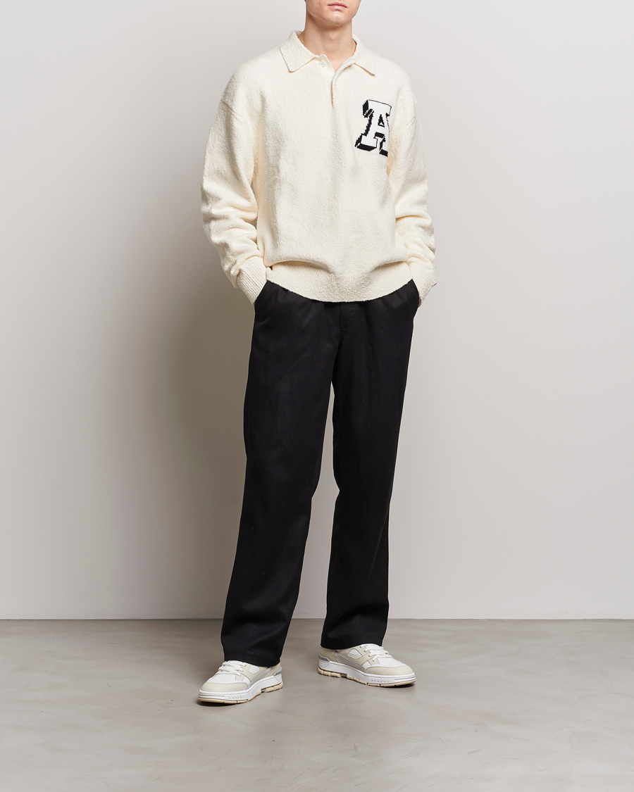 Herre | Gensere | Axel Arigato | Team Knitted Polo Off White