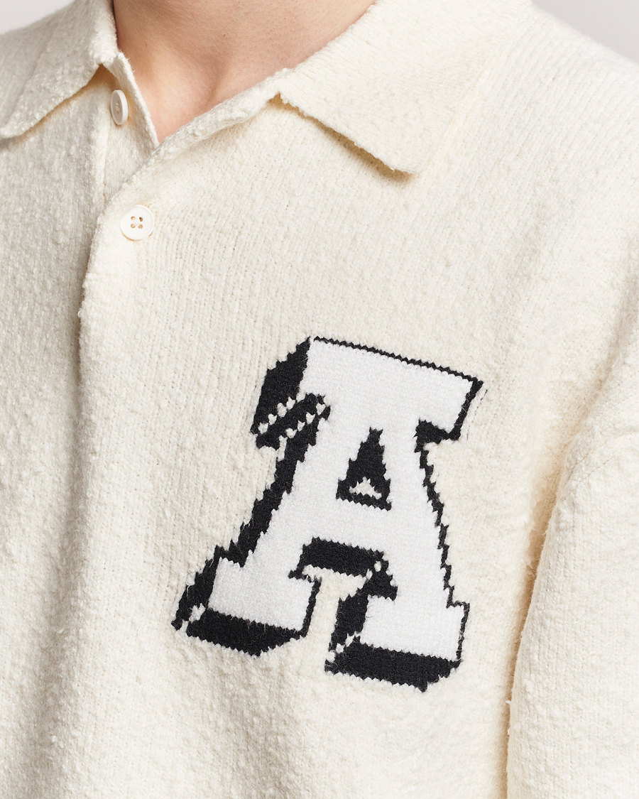 Herre | Gensere | Axel Arigato | Team Knitted Polo Off White