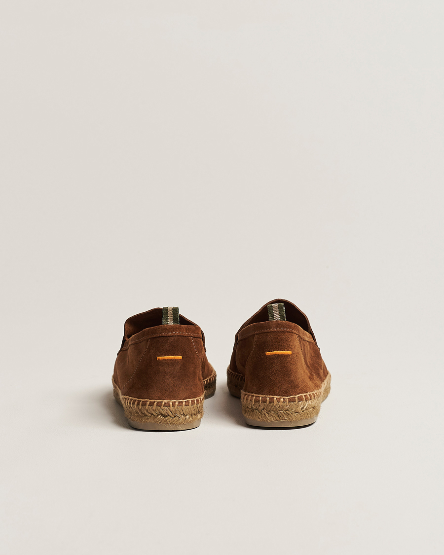 Herre | Espadrillos | Castañer | Nacho Casual Suede Loafers Cuero