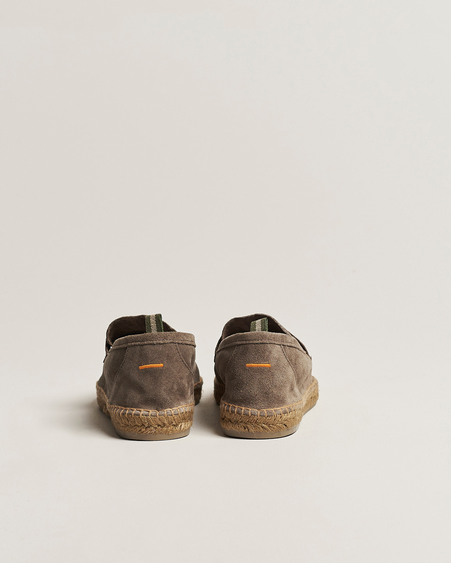 Herre | Espadrillos | Castañer | Nacho Casual Suede Loafers Topo