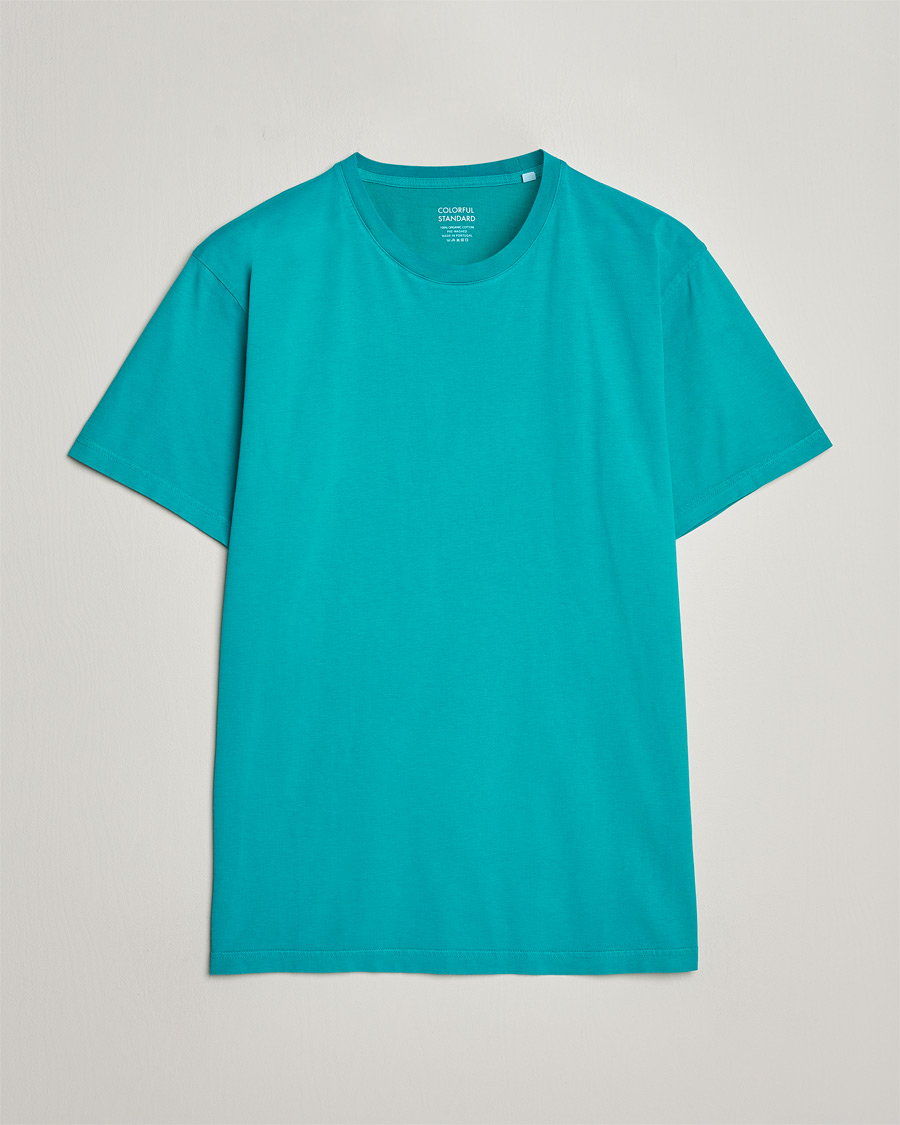 Herre | T-Shirts | Colorful Standard | Classic Organic T-Shirt Tropical Sea