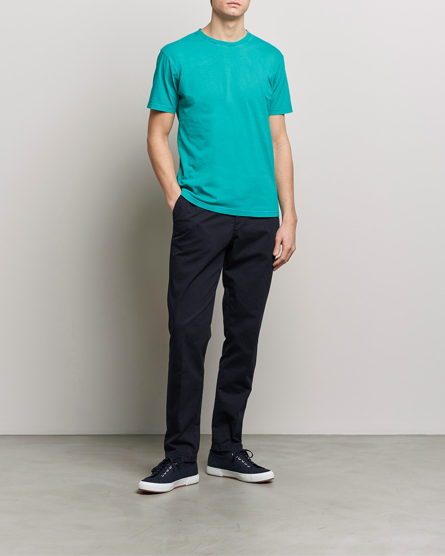 Herre | T-Shirts | Colorful Standard | Classic Organic T-Shirt Tropical Sea