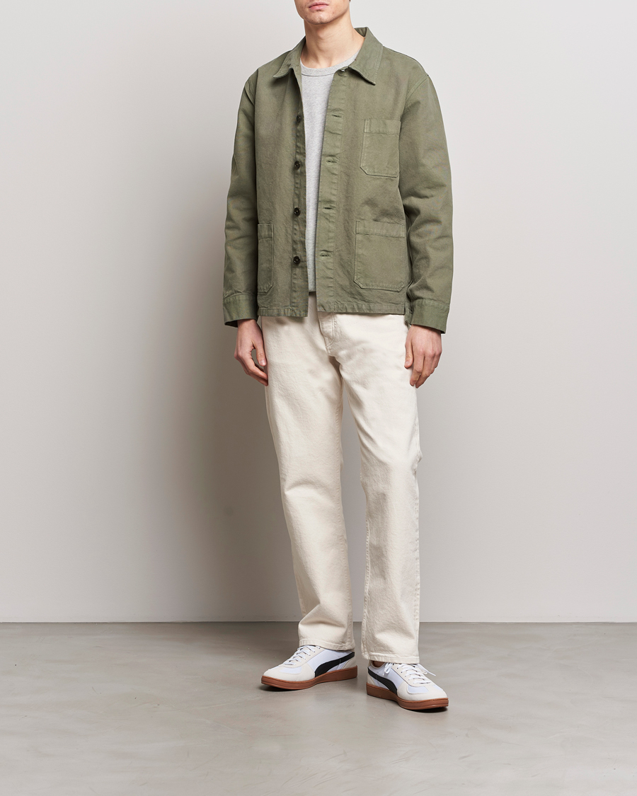 Herre | Skjorter | Colorful Standard | Organic Workwear Jacket Dusty Olive
