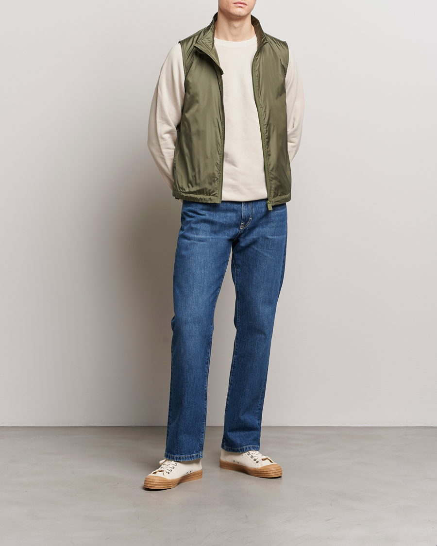 Herre | Jakker | Aspesi | Vernes Nylon Gilet Sage