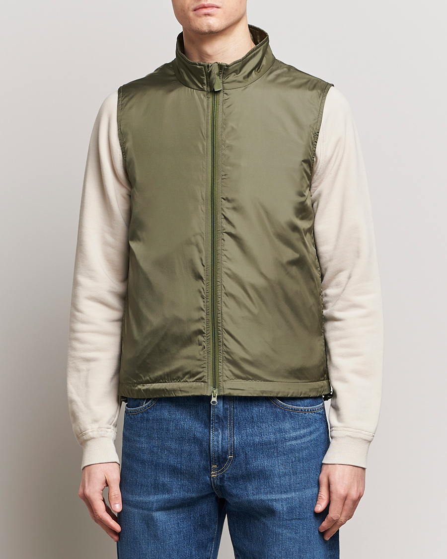 Herre | Avdelinger | Aspesi | Vernes Nylon Gilet Sage