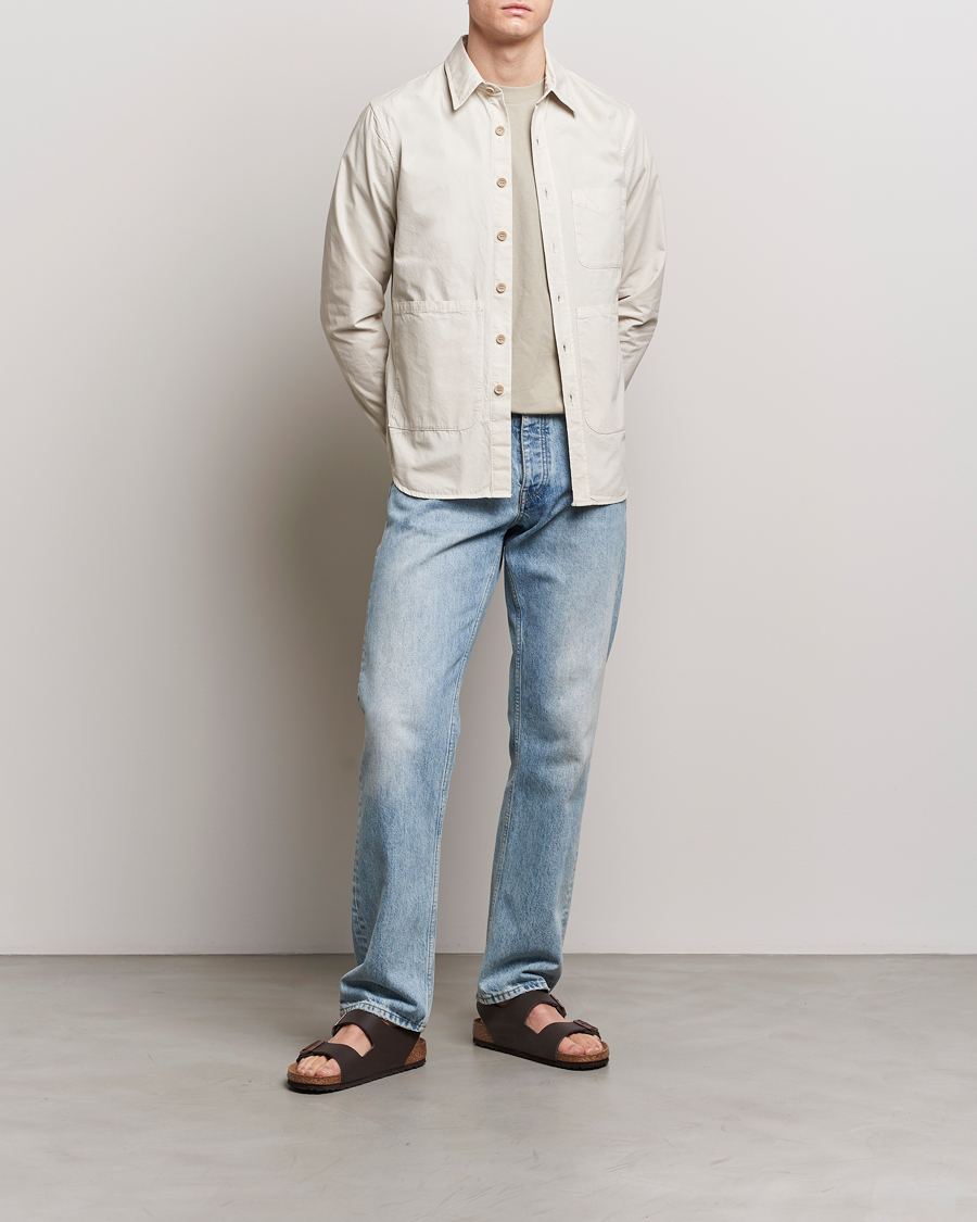 Herre | Jakker | Aspesi | Utility Shirt Jacket Light Beige