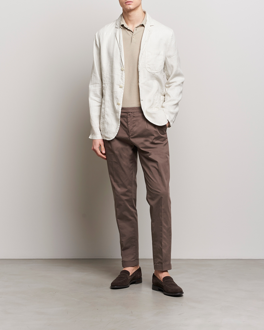 Herre | Dressjakker | Aspesi | Samuraki Linen Blazer Light Beige