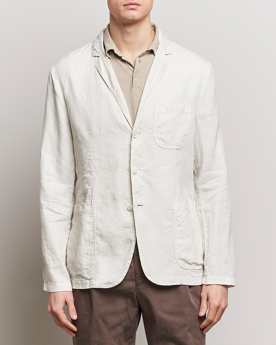 Herre | Klær | Aspesi | Samuraki Linen Blazer Light Beige