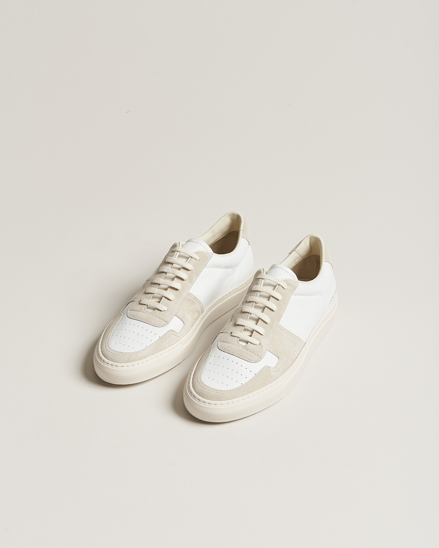 Herre | Hvite sneakers | Common Projects | B Ball Duo Leather Sneaker Off White/Beige