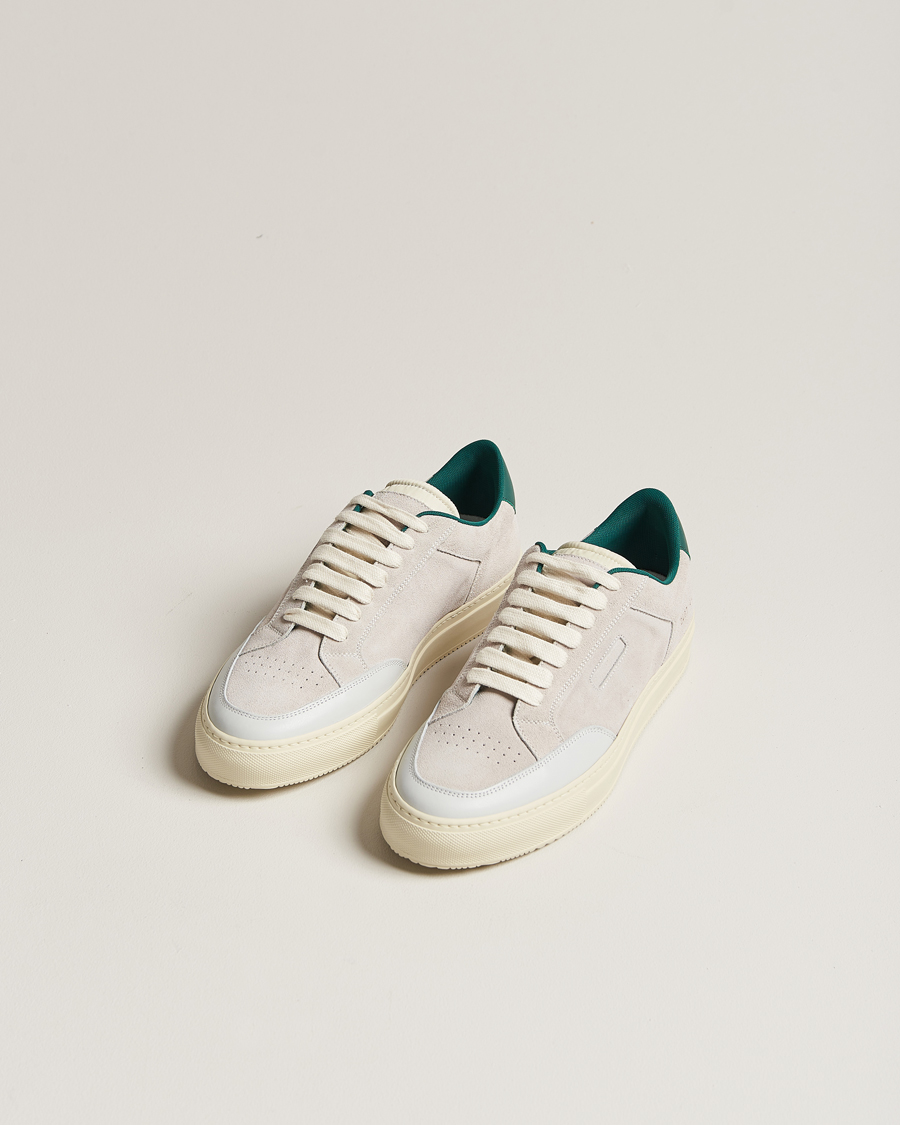 Herre | Common Projects Tennis Pro Sneaker Off White/Green | Common Projects | Tennis Pro Sneaker Off White/Green
