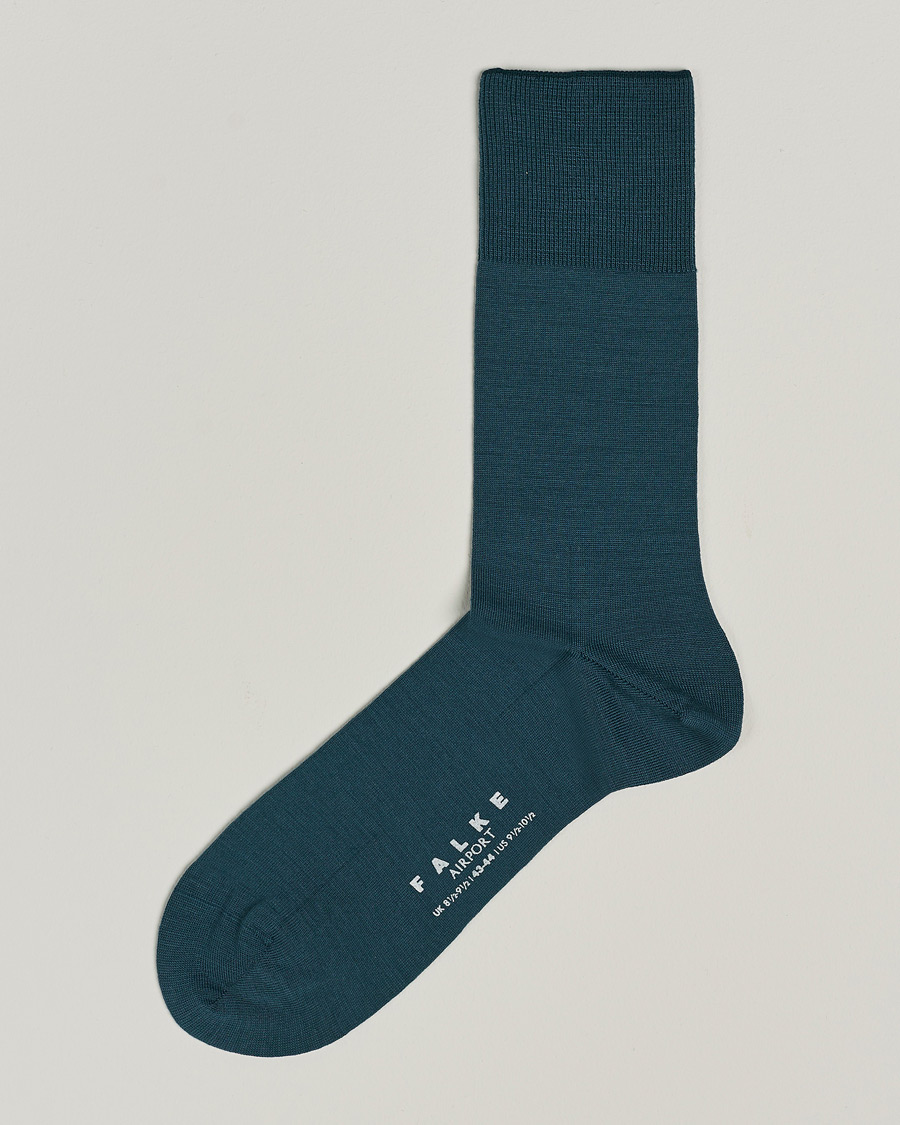 Herre | Undertøy | Falke | Airport Socks Mulberry Green