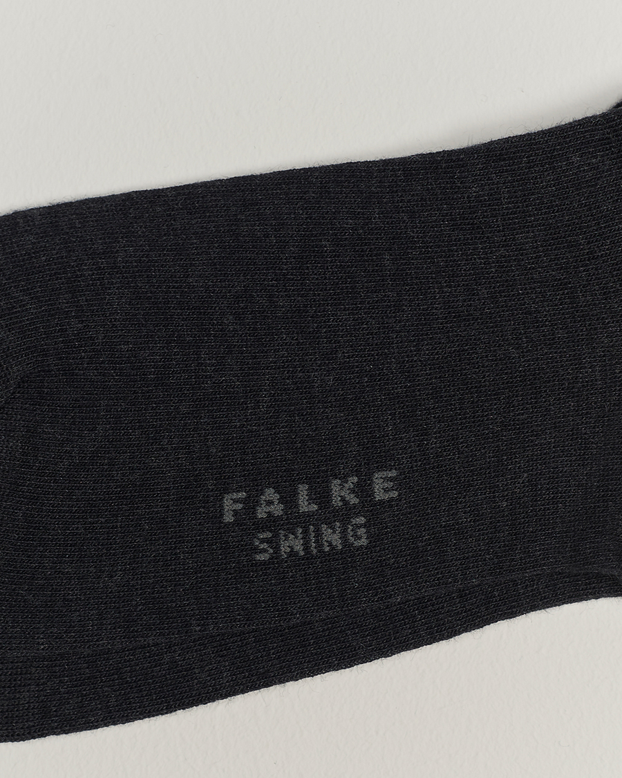 Herre | Undertøy | Falke | Swing 2-Pack Socks Anthracite Melange