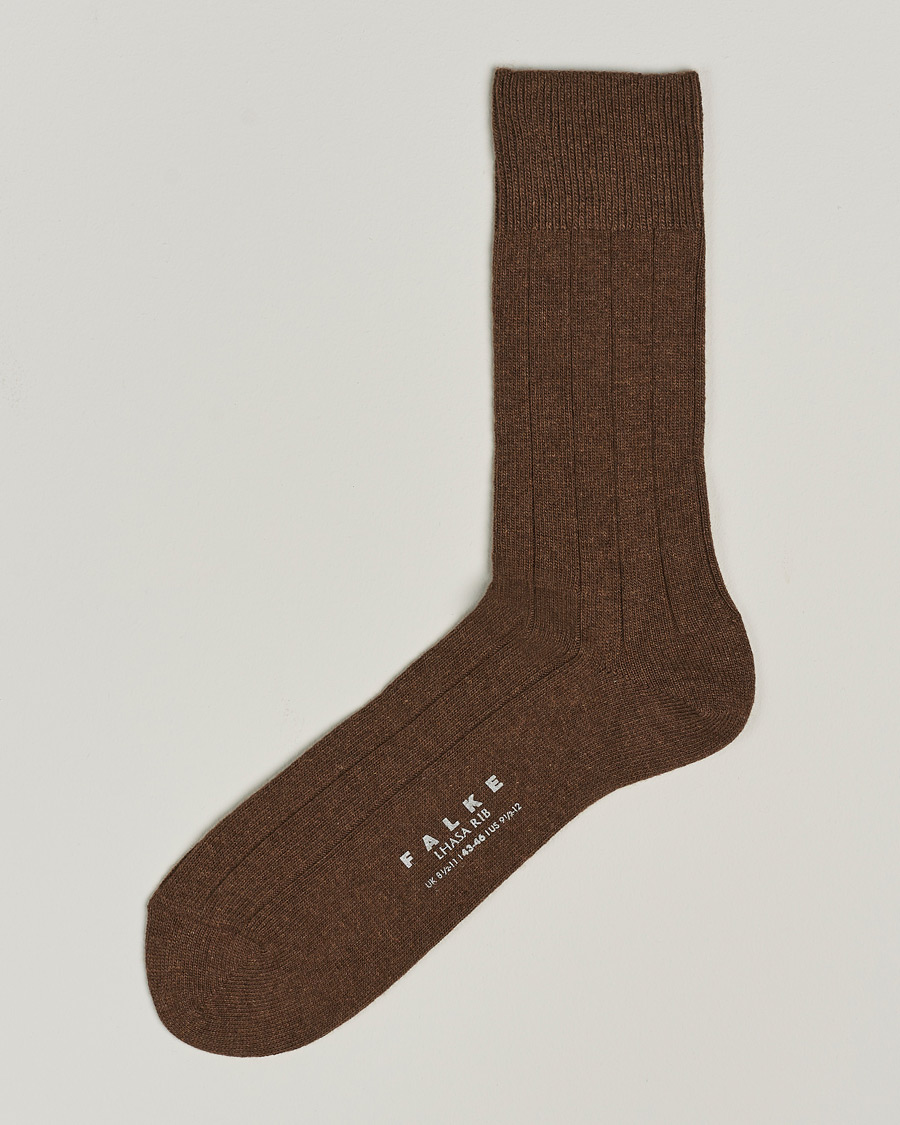 Herre | Undertøy | Falke | Lhasa Cashmere Socks Humus