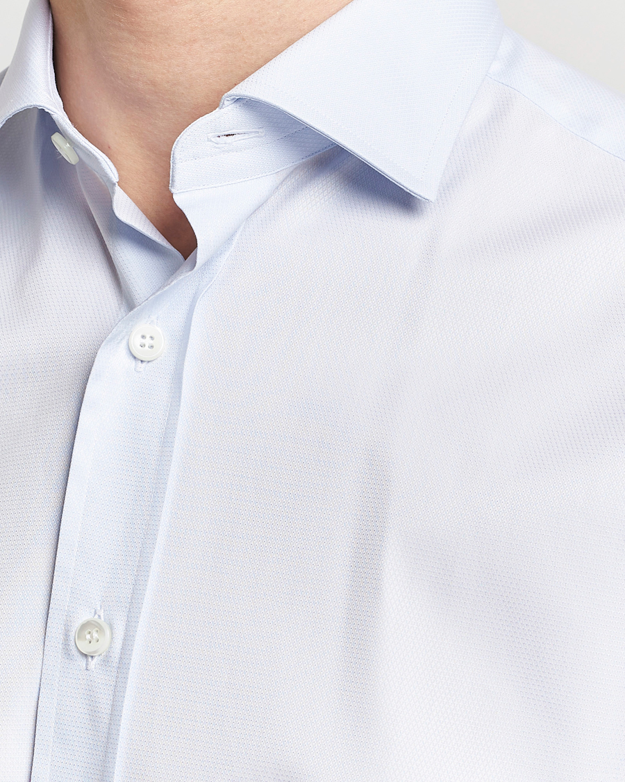 Herre | Skjorter | Brioni | Slim Fit Dress Shirt Light Blue