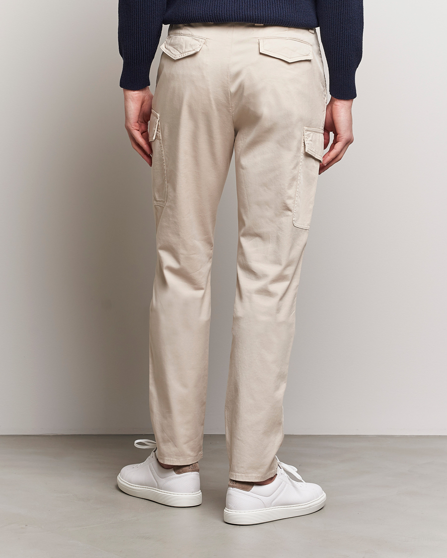 Herre | Bukser | Brunello Cucinelli | Cotton Cargo Pants Light Beige