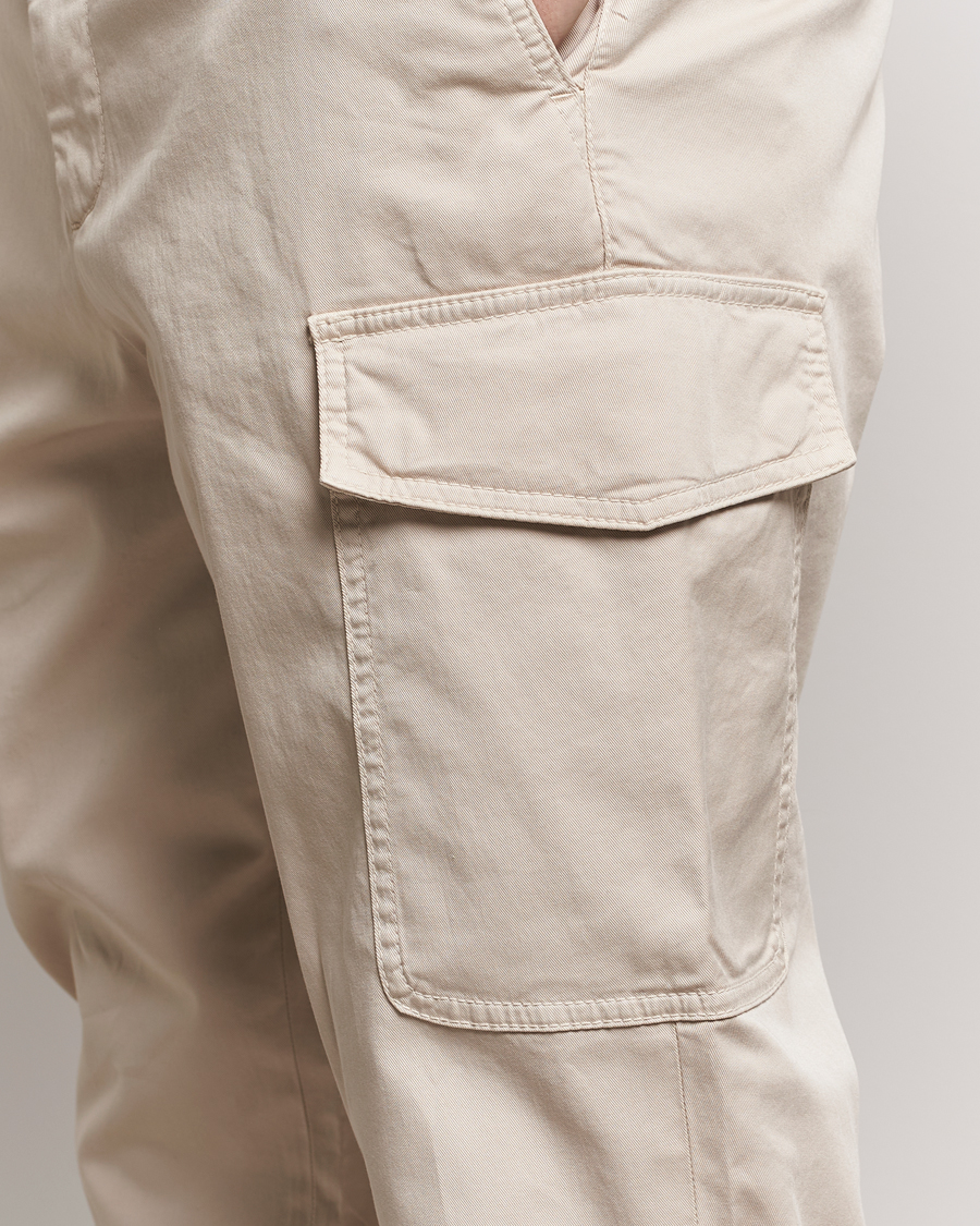 Herre | Bukser | Brunello Cucinelli | Cotton Cargo Pants Light Beige