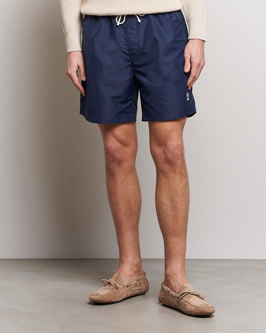 Herre | Italian Department | Brunello Cucinelli | Nylon Swim Trunks Navy