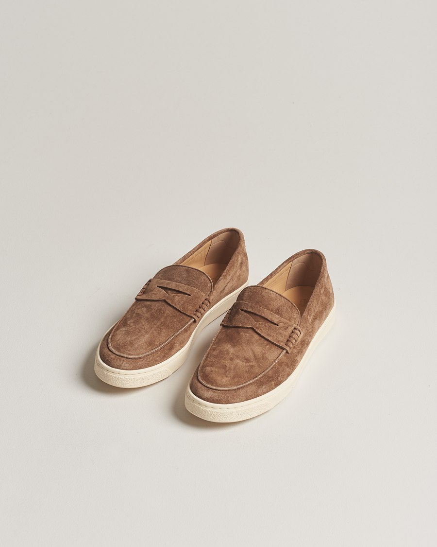 Herre | Brunello Cucinelli Moccasin Loafer Brown Suede | Brunello Cucinelli | Moccasin Loafer Brown Suede