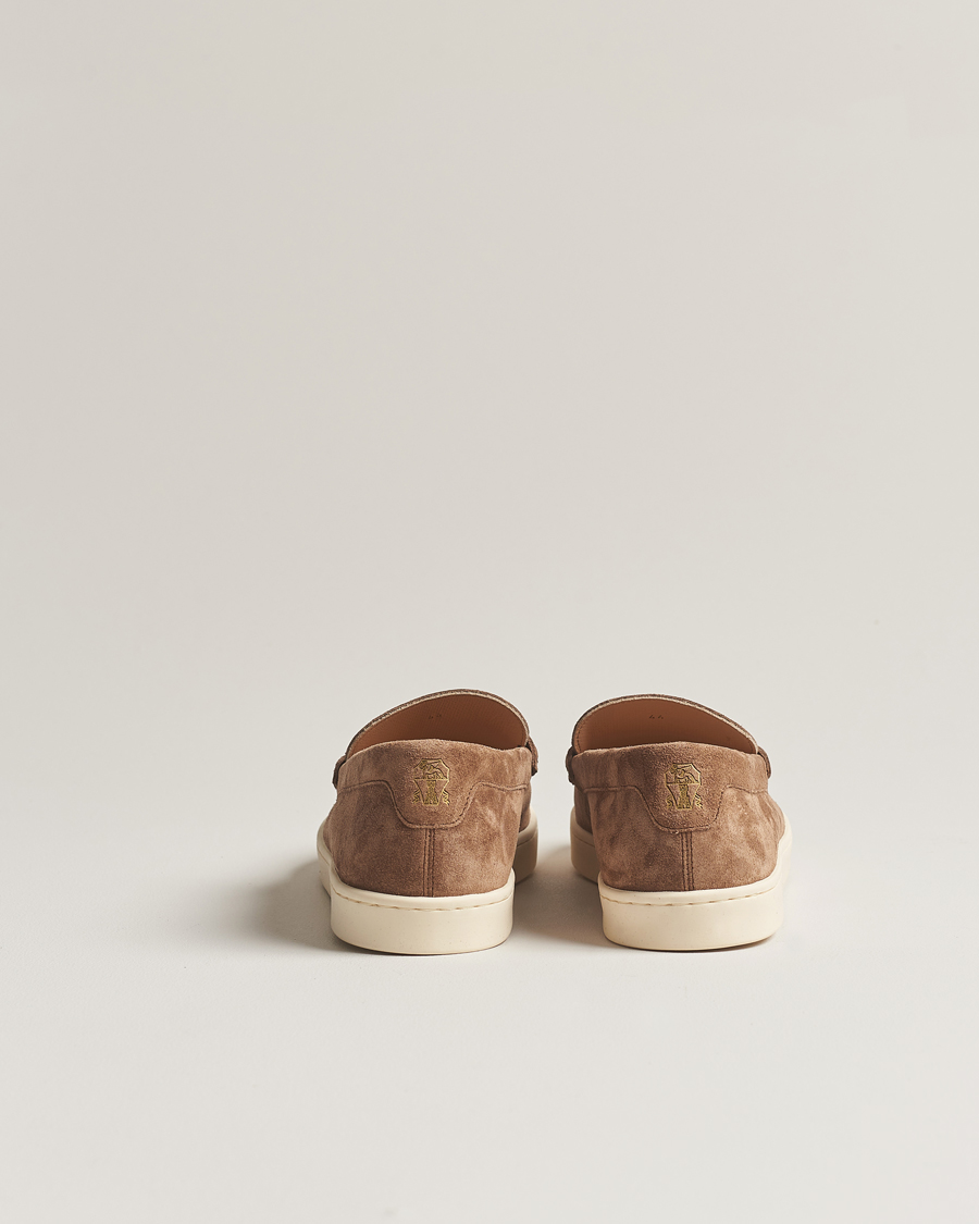 Herre | Brunello Cucinelli Moccasin Loafer Brown Suede | Brunello Cucinelli | Moccasin Loafer Brown Suede