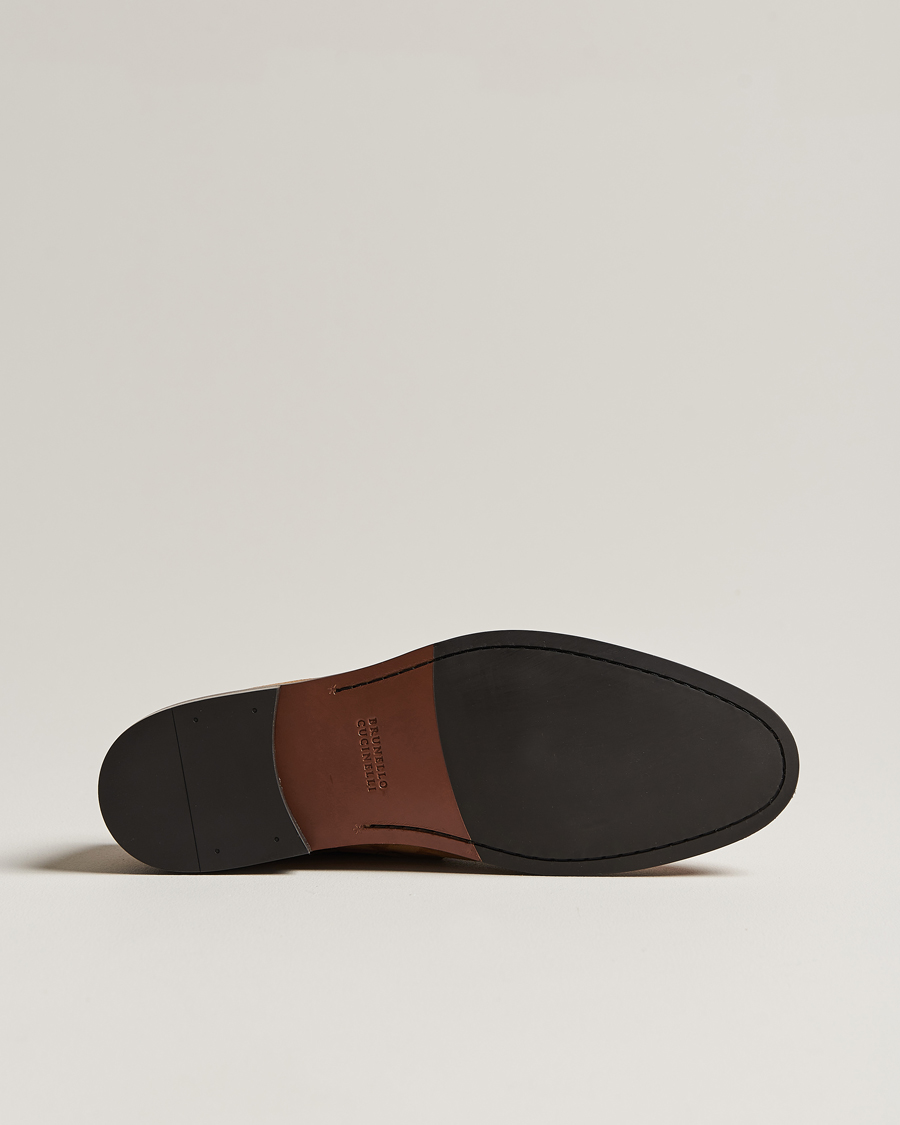 Herre | Brunello Cucinelli Tassel Loafer Whiskey Suede | Brunello Cucinelli | Tassel Loafer Whiskey Suede