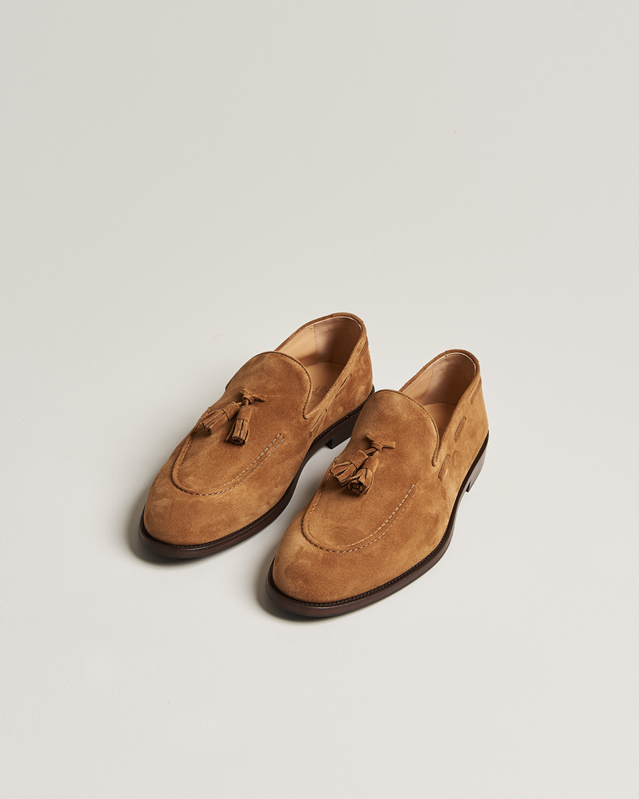 Herre | Brunello Cucinelli Tassel Loafer Whiskey Suede | Brunello Cucinelli | Tassel Loafer Whiskey Suede