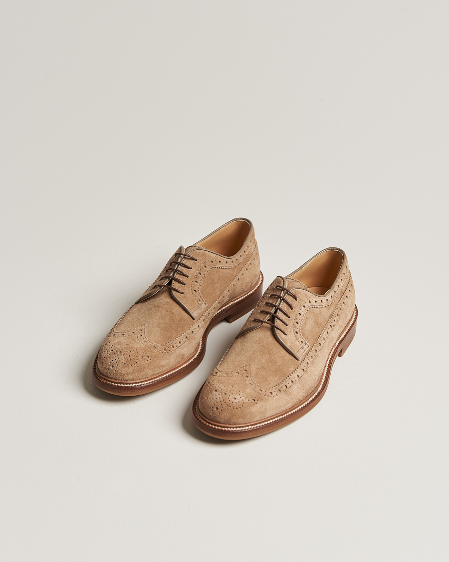 Herre | Håndlagde sko | Brunello Cucinelli | Brogue Desert Suede