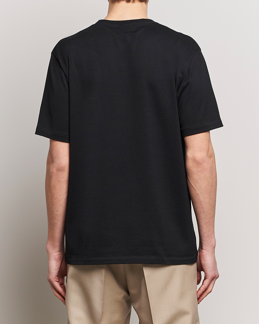 Herre | T-Shirts | Auralee | Luster Plating T-Shirt Black