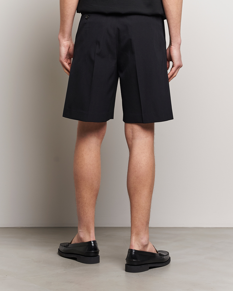 Herre | Shorts | Auralee | Light Wool Gabardine Shorts Black
