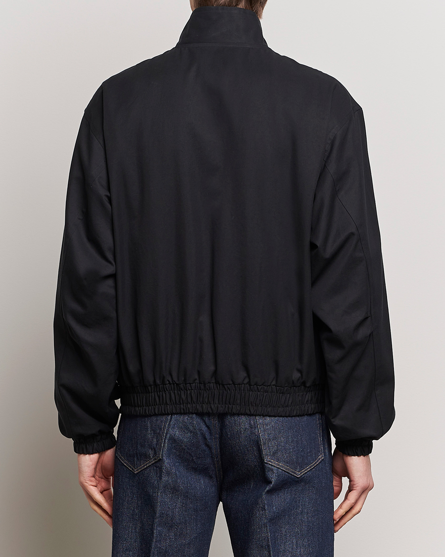 Herre | Jakker | Auralee | Washed Silk Chambray Blouson Black