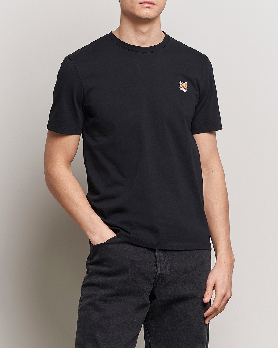 Herre | Maison Kitsuné | Maison Kitsuné | Fox Head T-Shirt Black