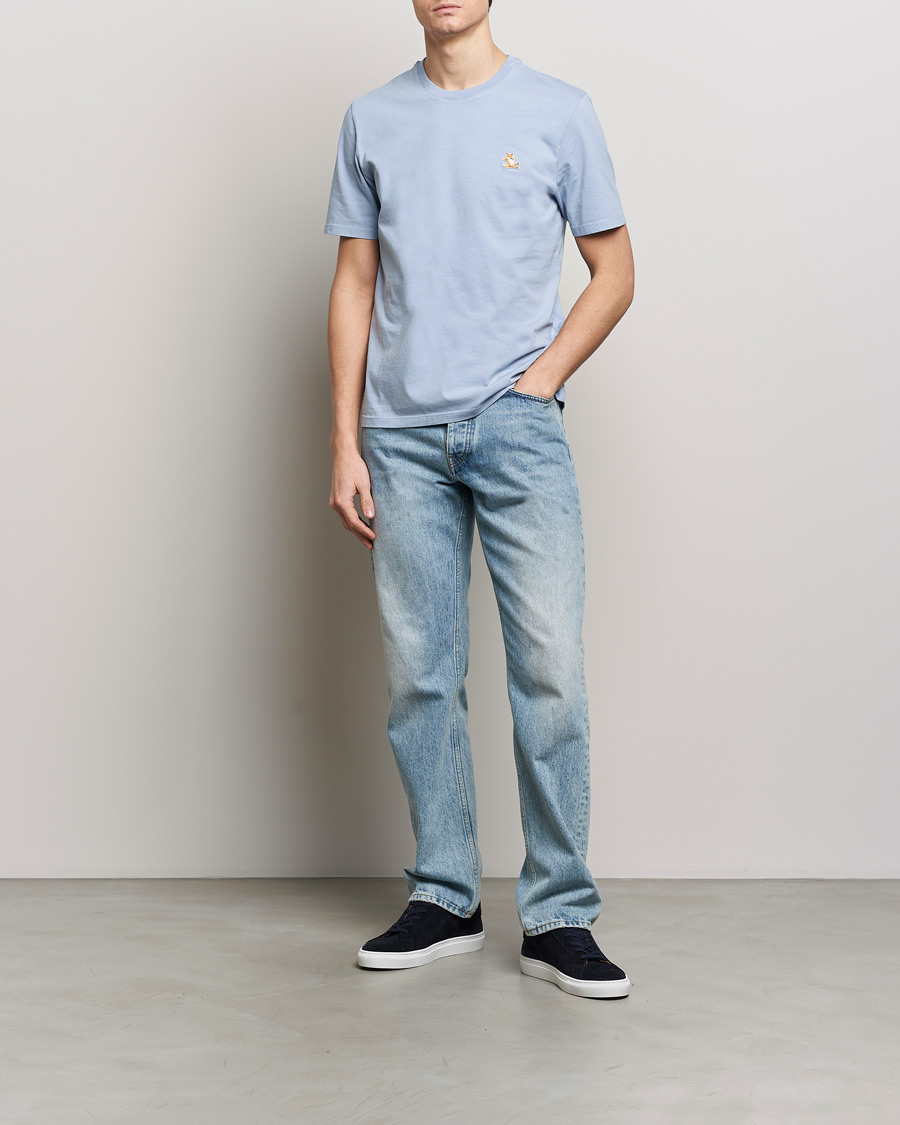 Herre | T-Shirts | Maison Kitsuné | Chillax Fox T-Shirt Beat Blue