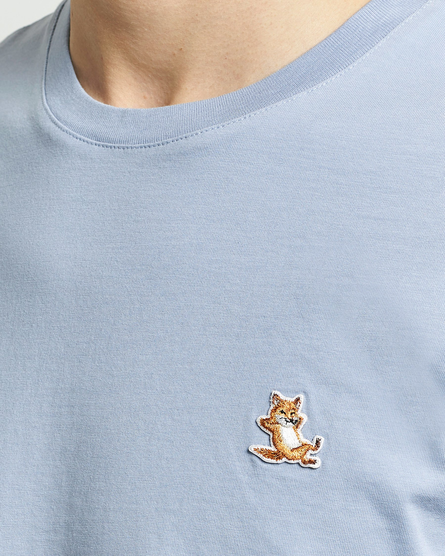Herre | T-Shirts | Maison Kitsuné | Chillax Fox T-Shirt Beat Blue