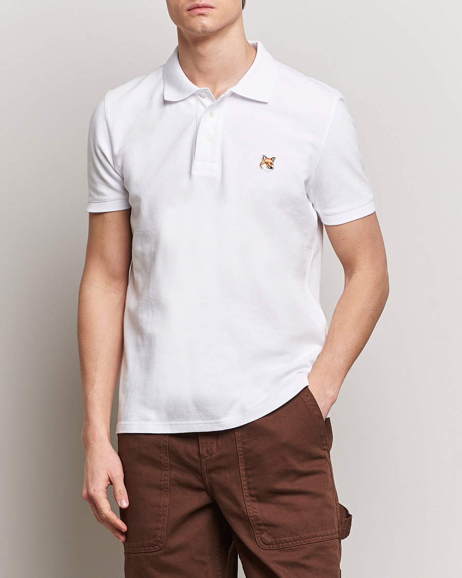 Herre | Nytt i butikken | Maison Kitsuné | Fox Head Polo White