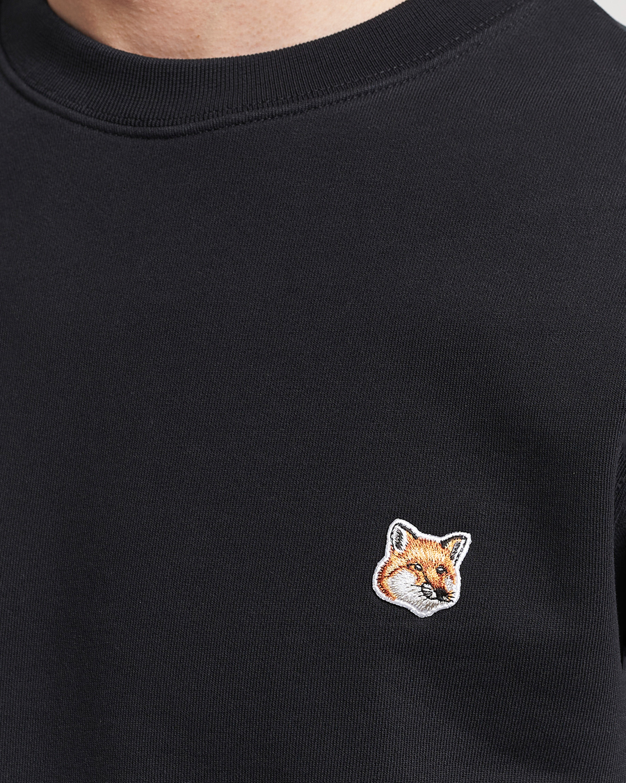 Herre | Gensere | Maison Kitsuné | Fox Head Sweatshirt Black