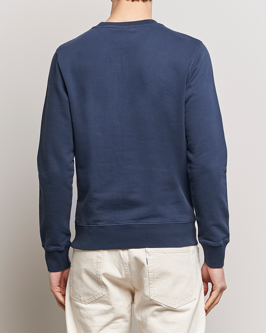 Herre | Gensere | Maison Kitsuné | Fox Head Sweatshirt Ink Blue