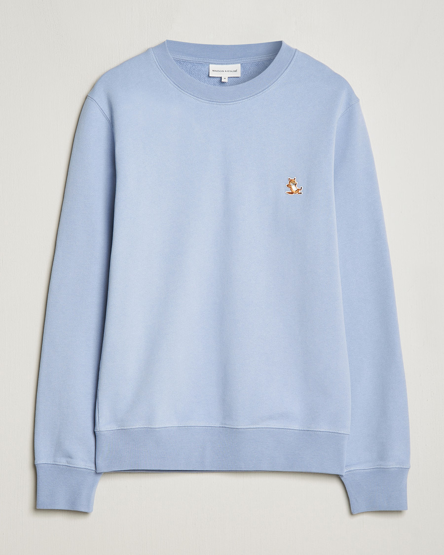 Herre | Gensere | Maison Kitsuné | Chillax Fox Sweatshirt Beat Blue