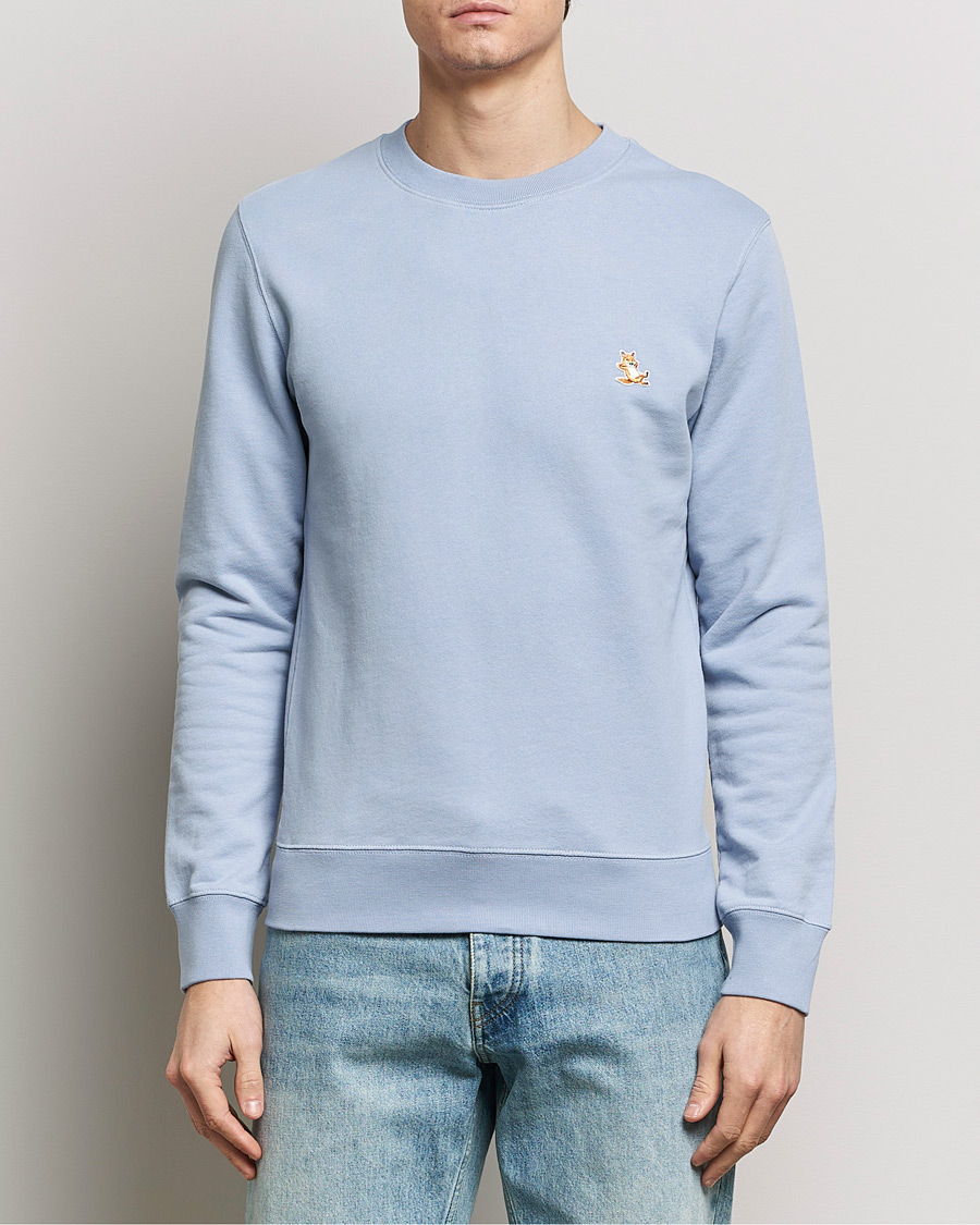 Herre | Trøjer | Maison Kitsuné | Chillax Fox Sweatshirt Beat Blue