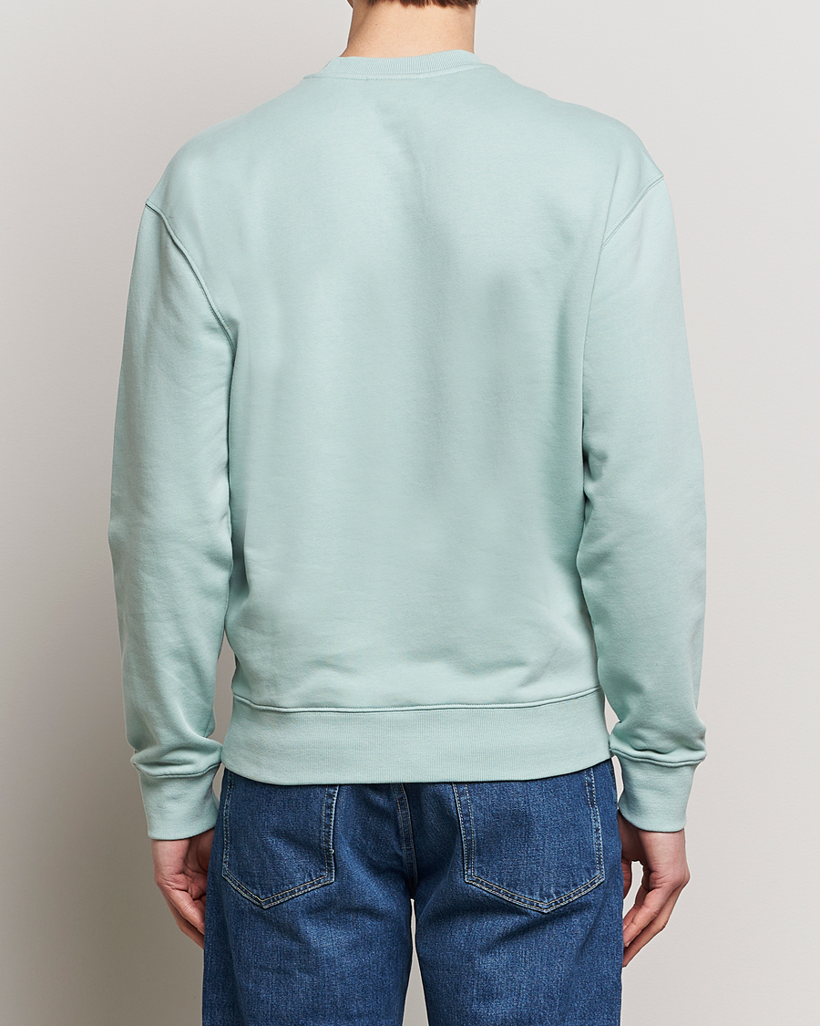 Herre | Gensere | Maison Kitsuné | Surfing Foxes Sweatshirt Seafoam Blue