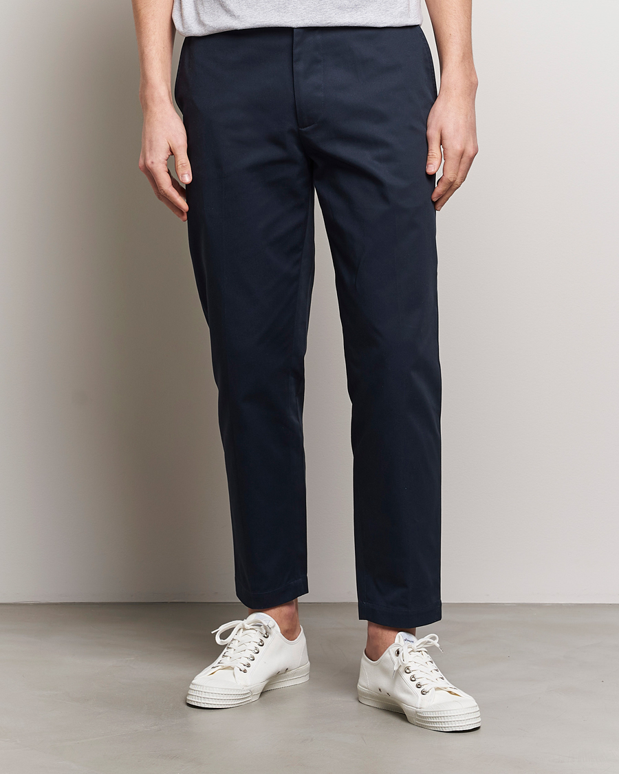 Herre | Bukser | Maison Kitsuné | Straight Chino Deep Navy