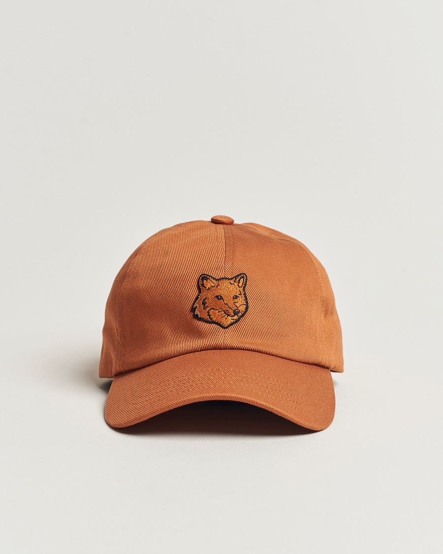 Herre | Maison Kitsuné Tonal Fox Cap Tobacco | Maison Kitsuné | Tonal Fox Cap Tobacco