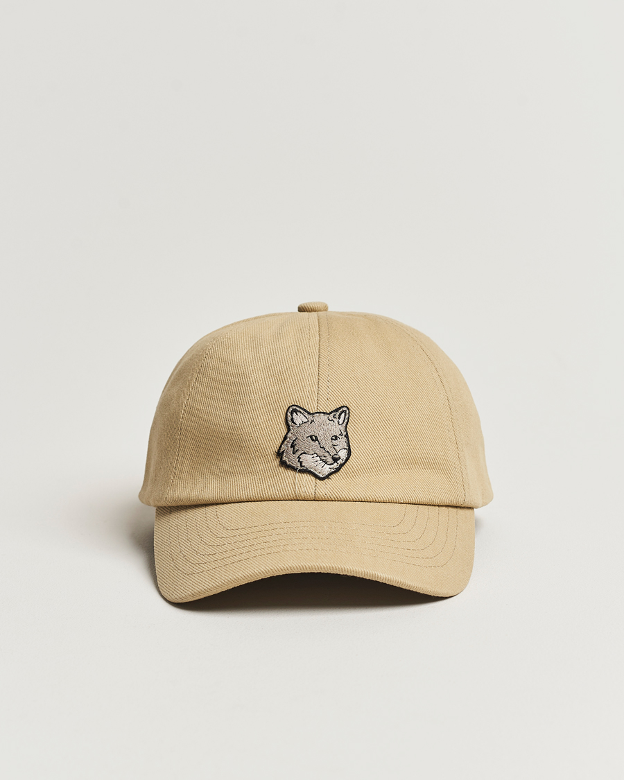 Herre | Maison Kitsuné Tonal Fox Cap Canvas | Maison Kitsuné | Tonal Fox Cap Canvas