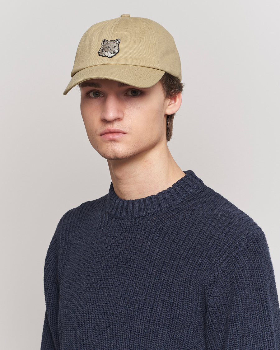 Herre | Maison Kitsuné Tonal Fox Cap Canvas | Maison Kitsuné | Tonal Fox Cap Canvas
