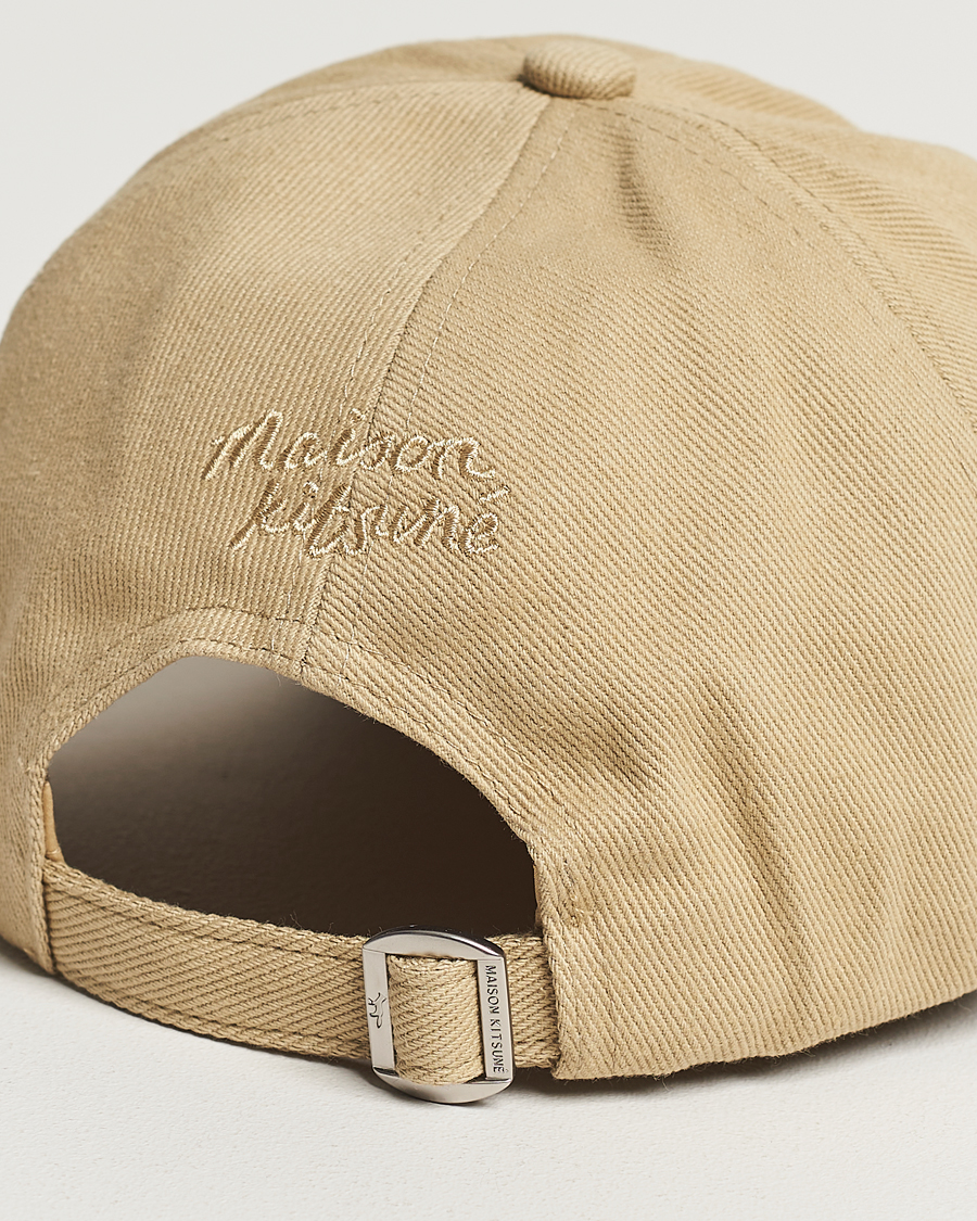 Herre | Maison Kitsuné Tonal Fox Cap Canvas | Maison Kitsuné | Tonal Fox Cap Canvas
