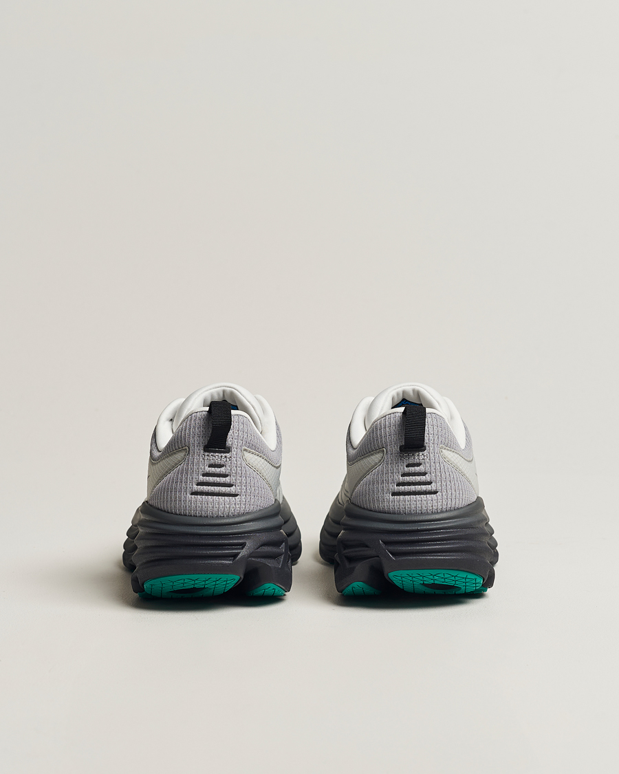 Herre | Hoka Stealth/Tech Bondi 8 Harbor Mist/Black | Hoka One One | Hoka Stealth/Tech Bondi 8 Harbor Mist/Black