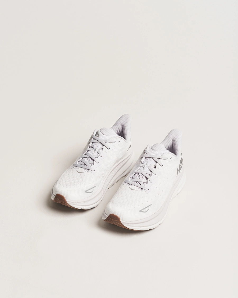 Herre | Hvide sneakers | Hoka One One | Hoka Clifton 9 Nimbus Cloud/White