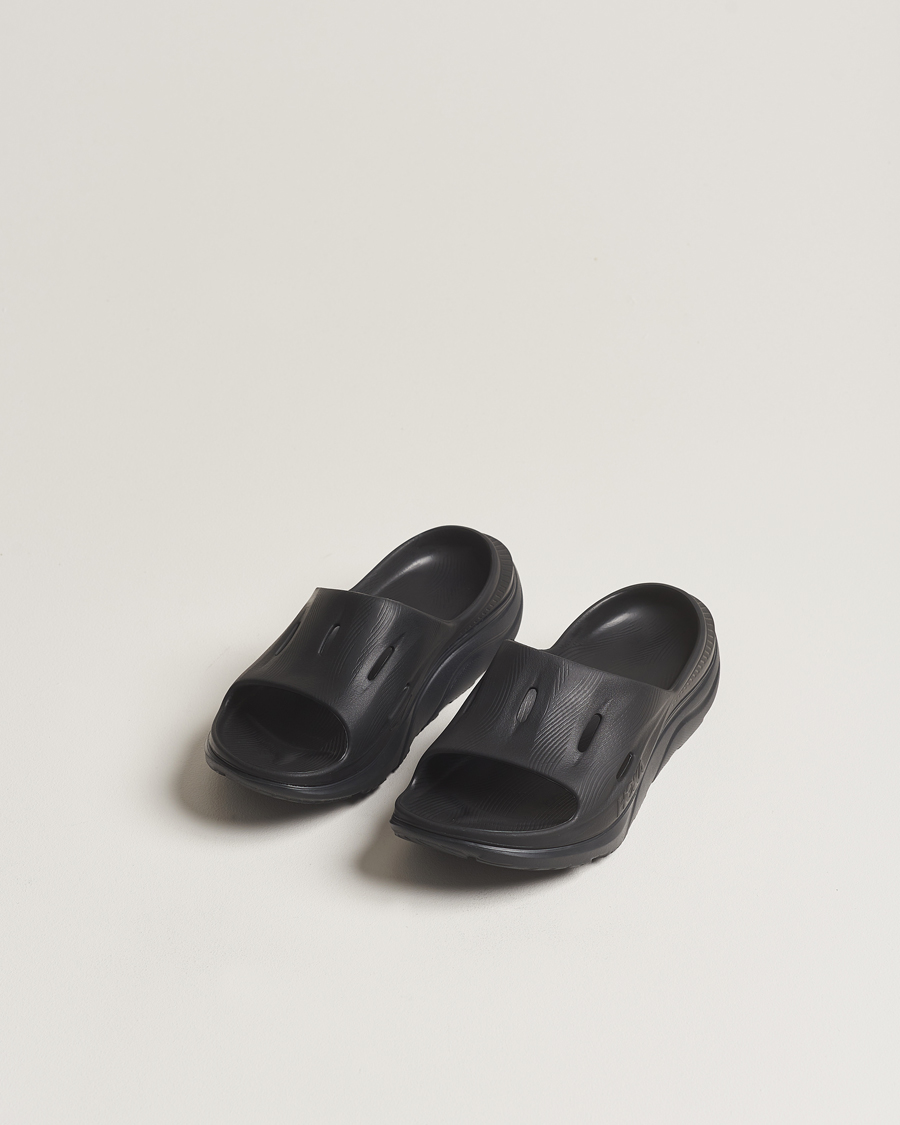 Herre | Active | Hoka One One | Hoka Ora Recovery Slide 3 Black