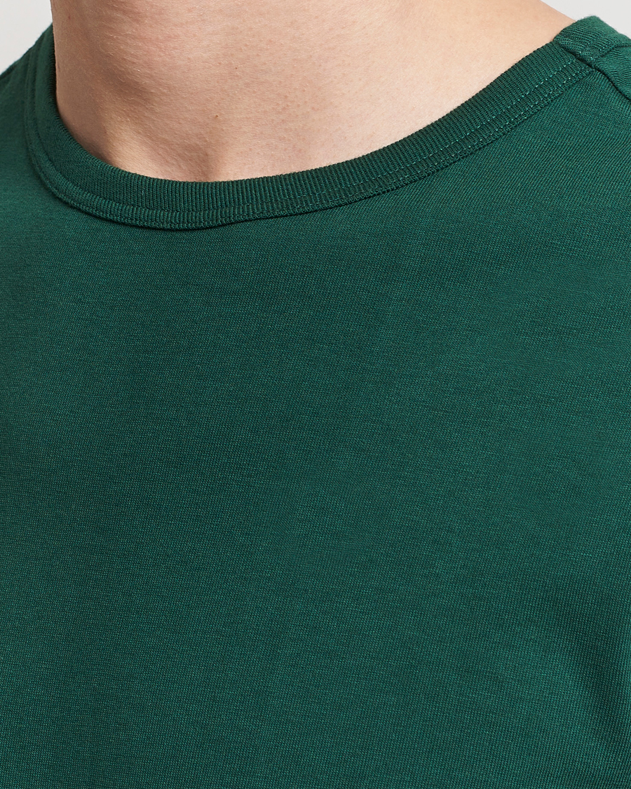 Herre | T-Shirts | Merz b. Schwanen | 1950s Classic Loopwheeled T-Shirt Classic Green
